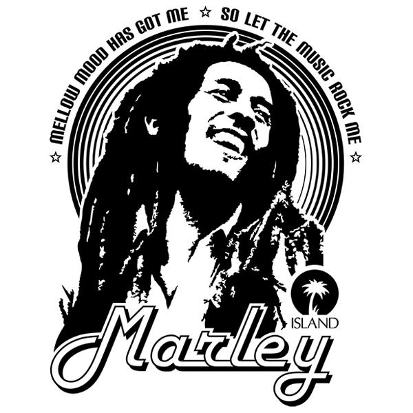 Wandtattoos: Island Marley