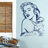 Wandtattoos: Marilyn Monroe perlen 4