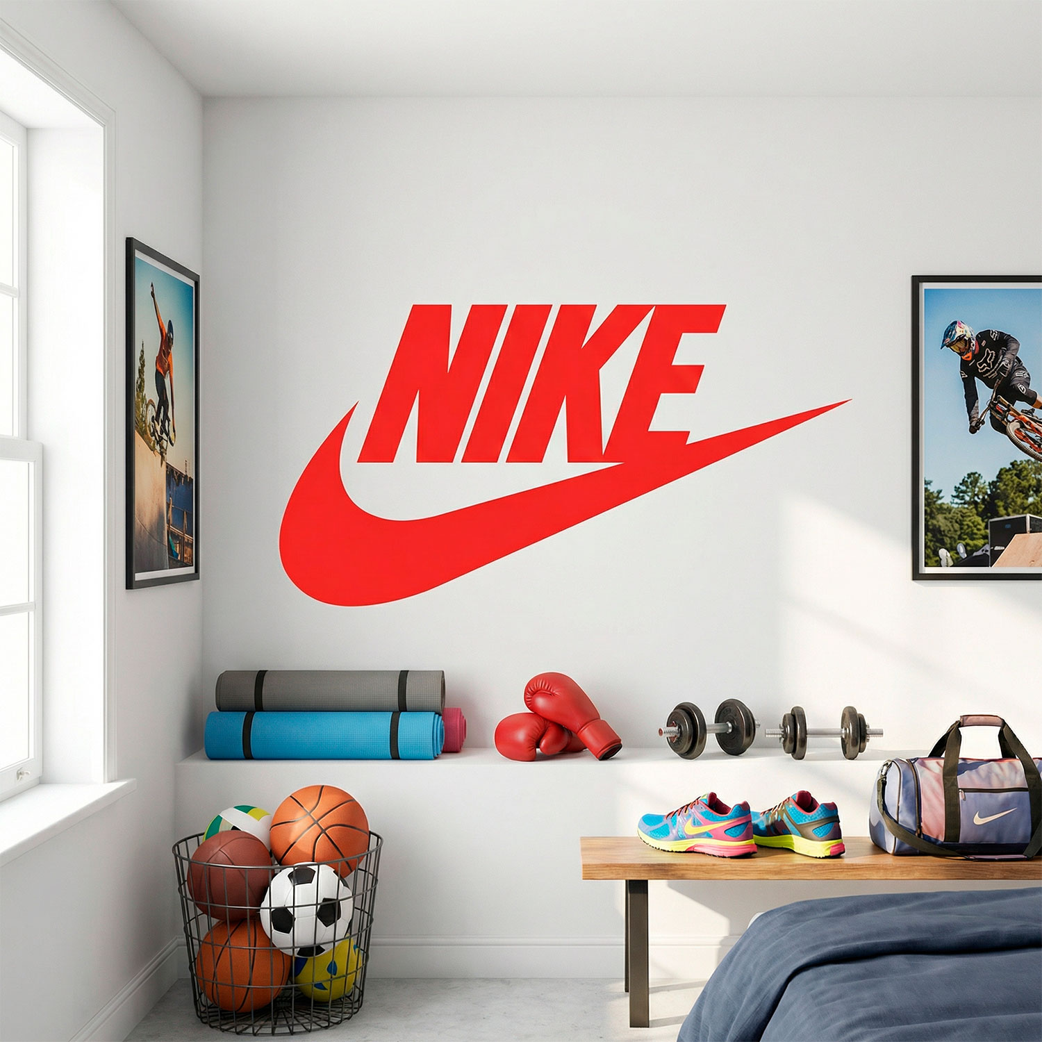 Wandtattoos: Logo Nike