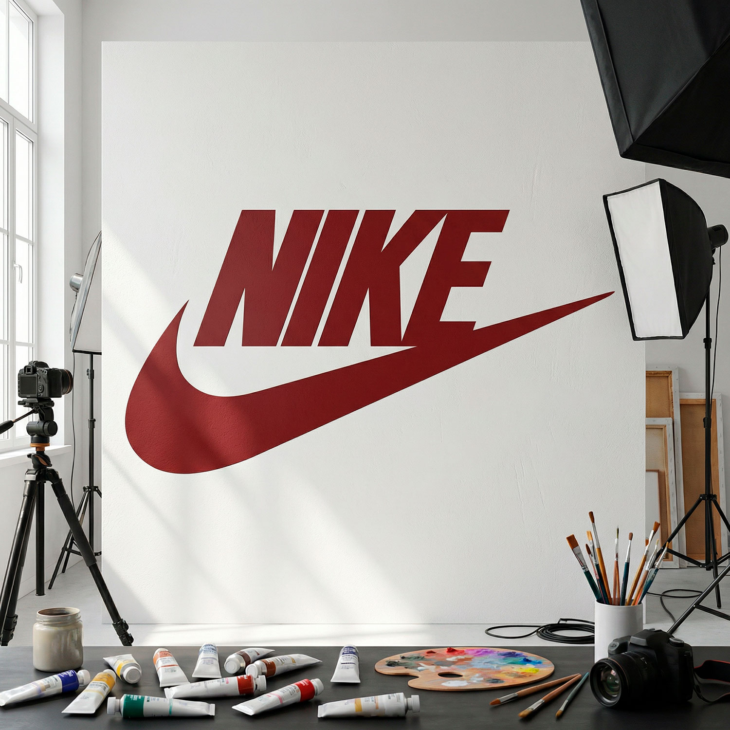 Wandtattoos: Logo Nike