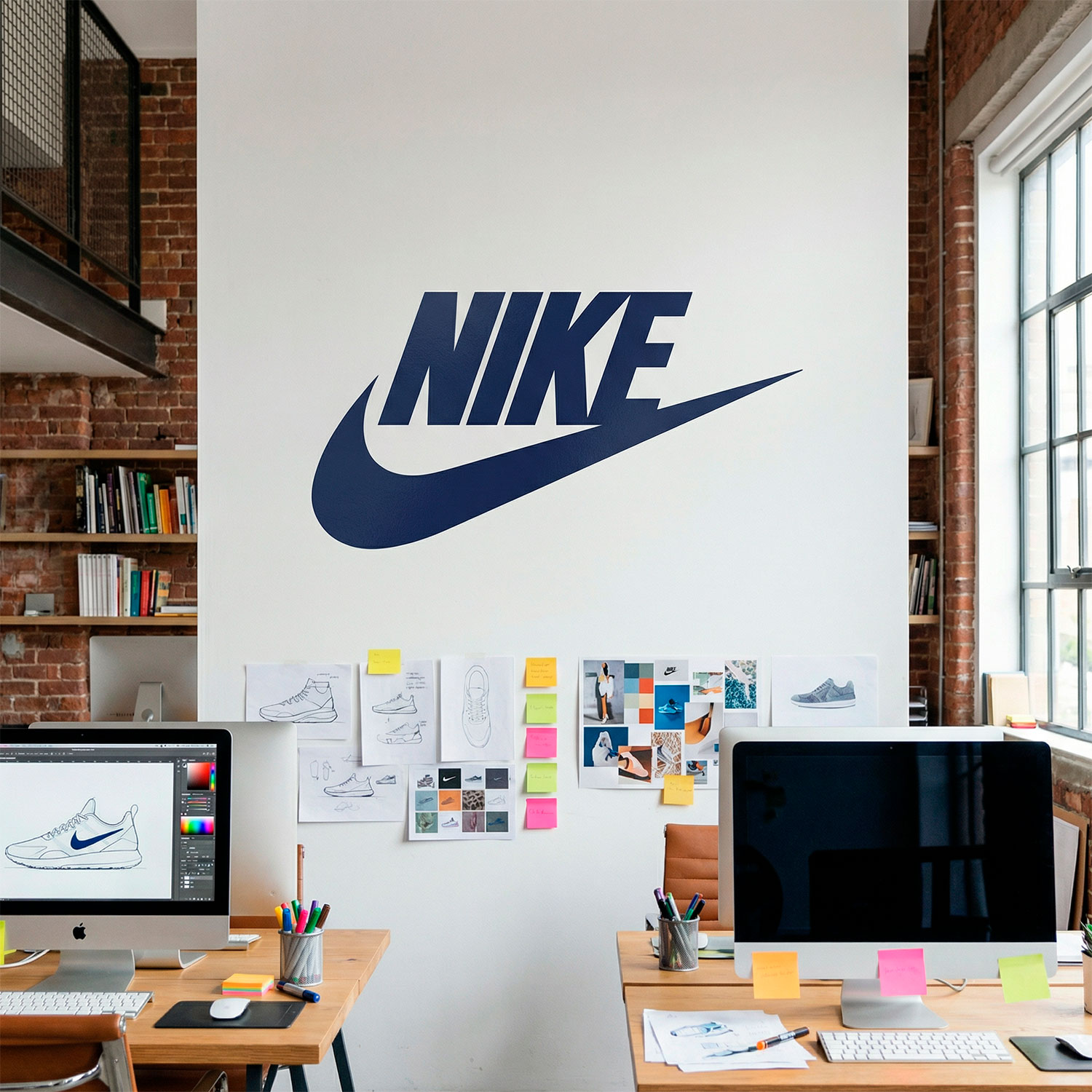 Wandtattoos: Logo Nike