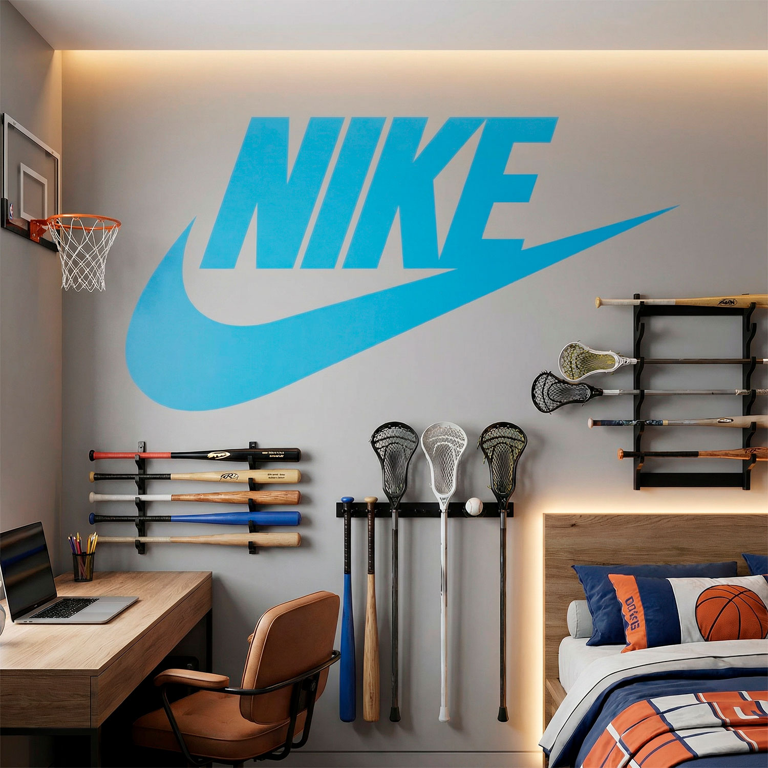 Wandtattoos: Logo Nike