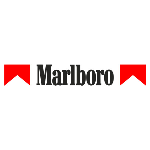Aufkleber: Logo Marlboro
