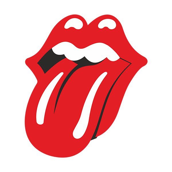 Wandtattoos: Rolling Stones Sprache