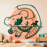 Kinderzimmer Wandtattoo: Kunst The Lion King 11