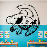 Kinderzimmer Wandtattoo: Kunst The Lion King 12