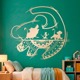 Kinderzimmer Wandtattoo: Kunst The Lion King 15
