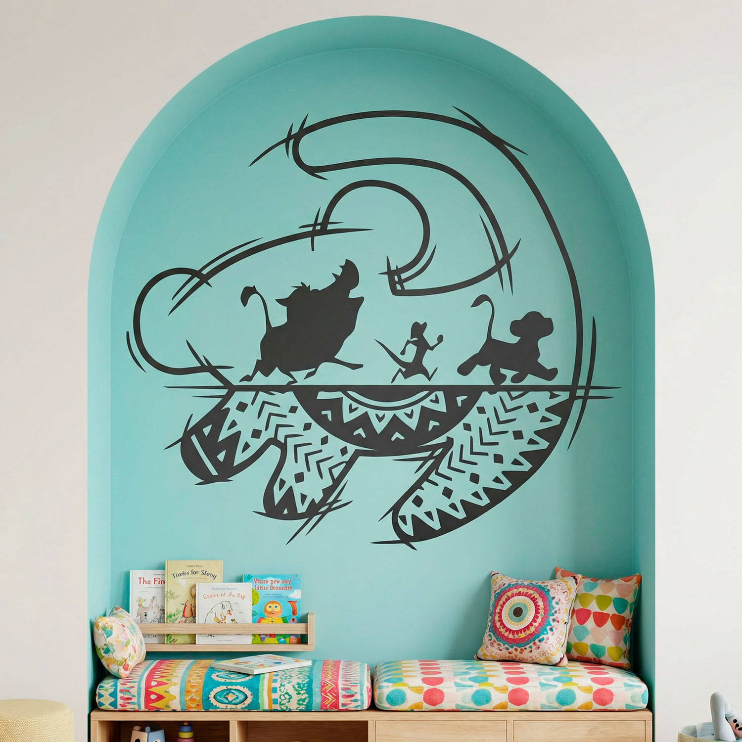 Kinderzimmer Wandtattoo: Kunst The Lion King