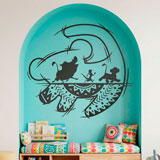 Kinderzimmer Wandtattoo: Kunst The Lion King 17