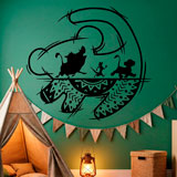 Kinderzimmer Wandtattoo: Kunst The Lion King 7