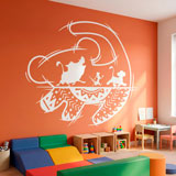 Kinderzimmer Wandtattoo: Kunst The Lion King 9