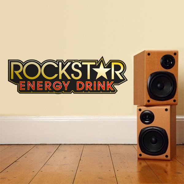 Wandtattoos: Rockstar Energy Drink Bigger