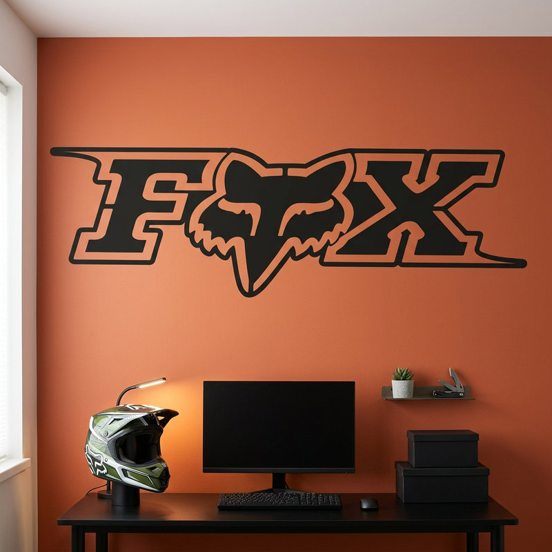 Wandtattoos: Fox waagerecht