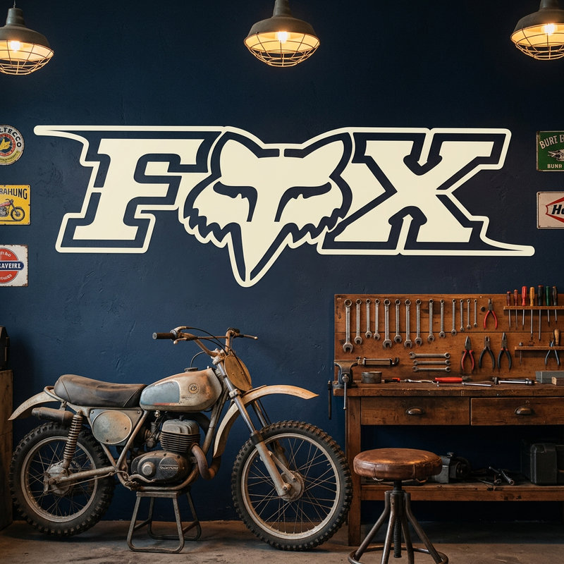 Wandtattoos: Fox waagerecht