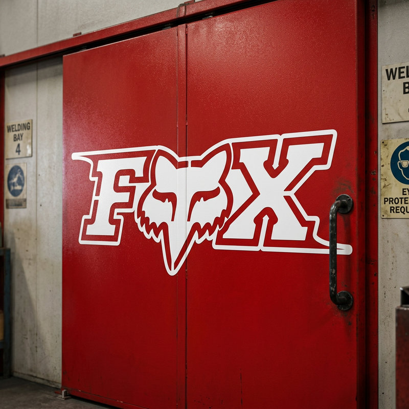 Wandtattoos: Fox waagerecht