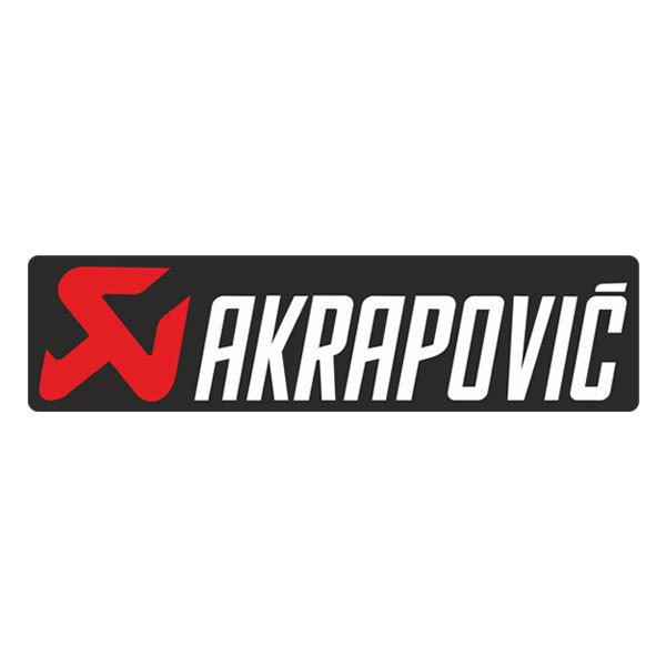 Wandtattoos: Auspuffrohr Akrapovic