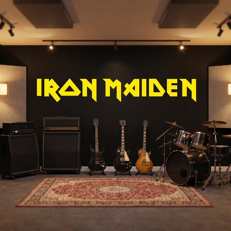 Wandtattoos: Iron Maiden