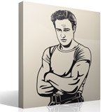 Wandtattoos: Marlon Brando 2