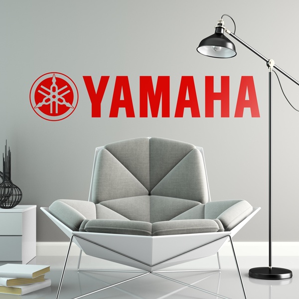 Wandtattoos: Logo Yamaha Bigger