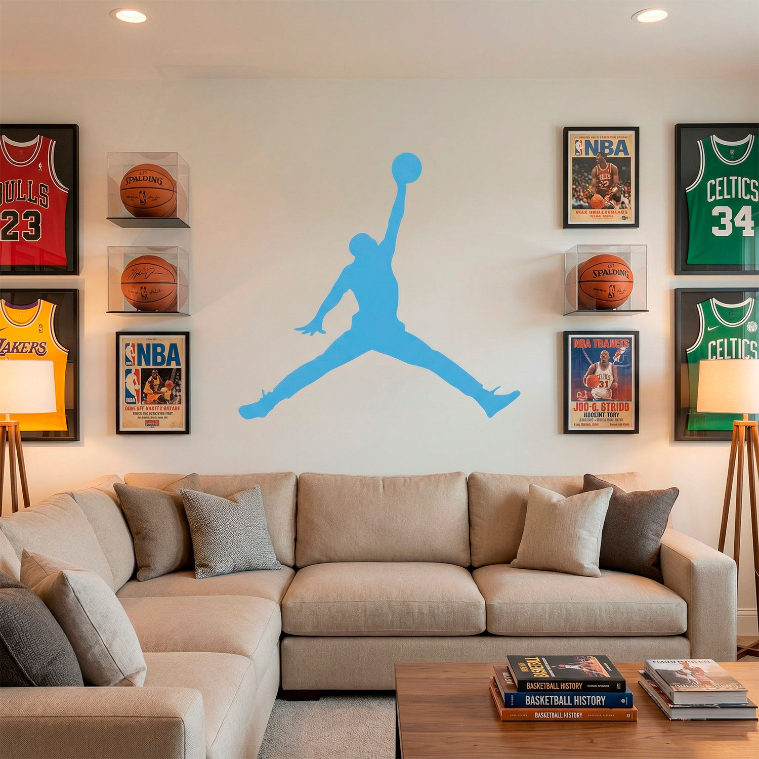 Wandtattoos: Air Jordan Bigger