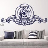 Wandtattoos: Löwe von Metro Goldwyn Mayer 3
