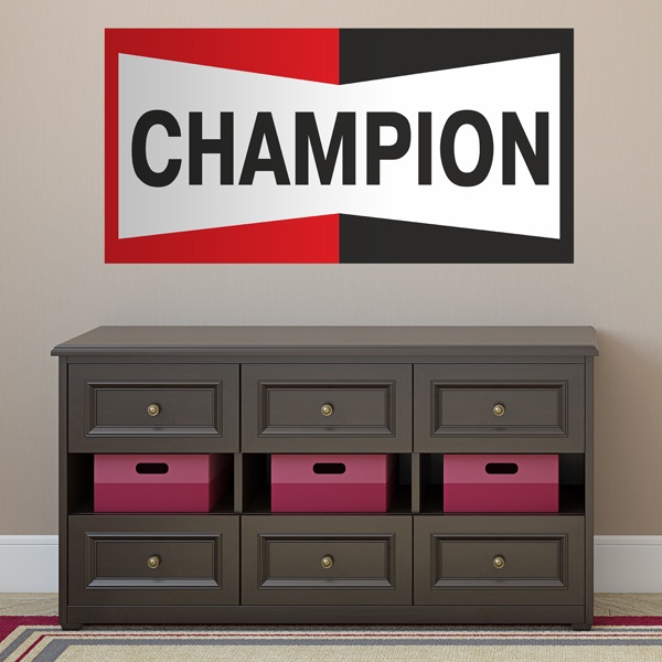 Wandtattoos: Champion Bigger