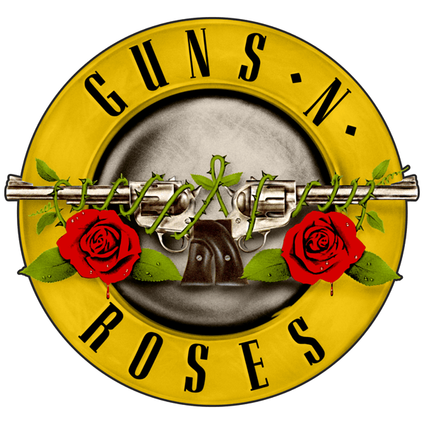 Wandtattoos: Guns N' Roses