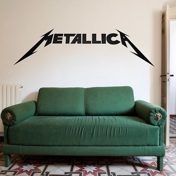 Wandtattoos: Metallica Bigger