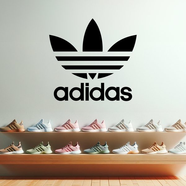 Adidas logo colorful cheap