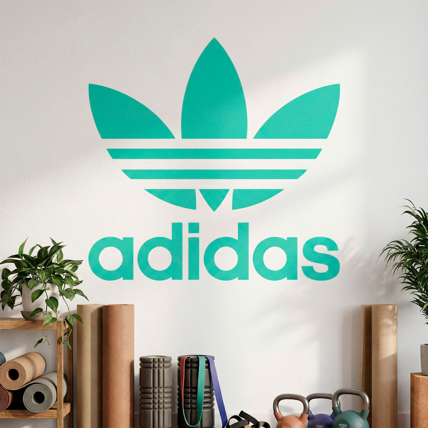 Wandtattoos: Erstes Logo von Adidas