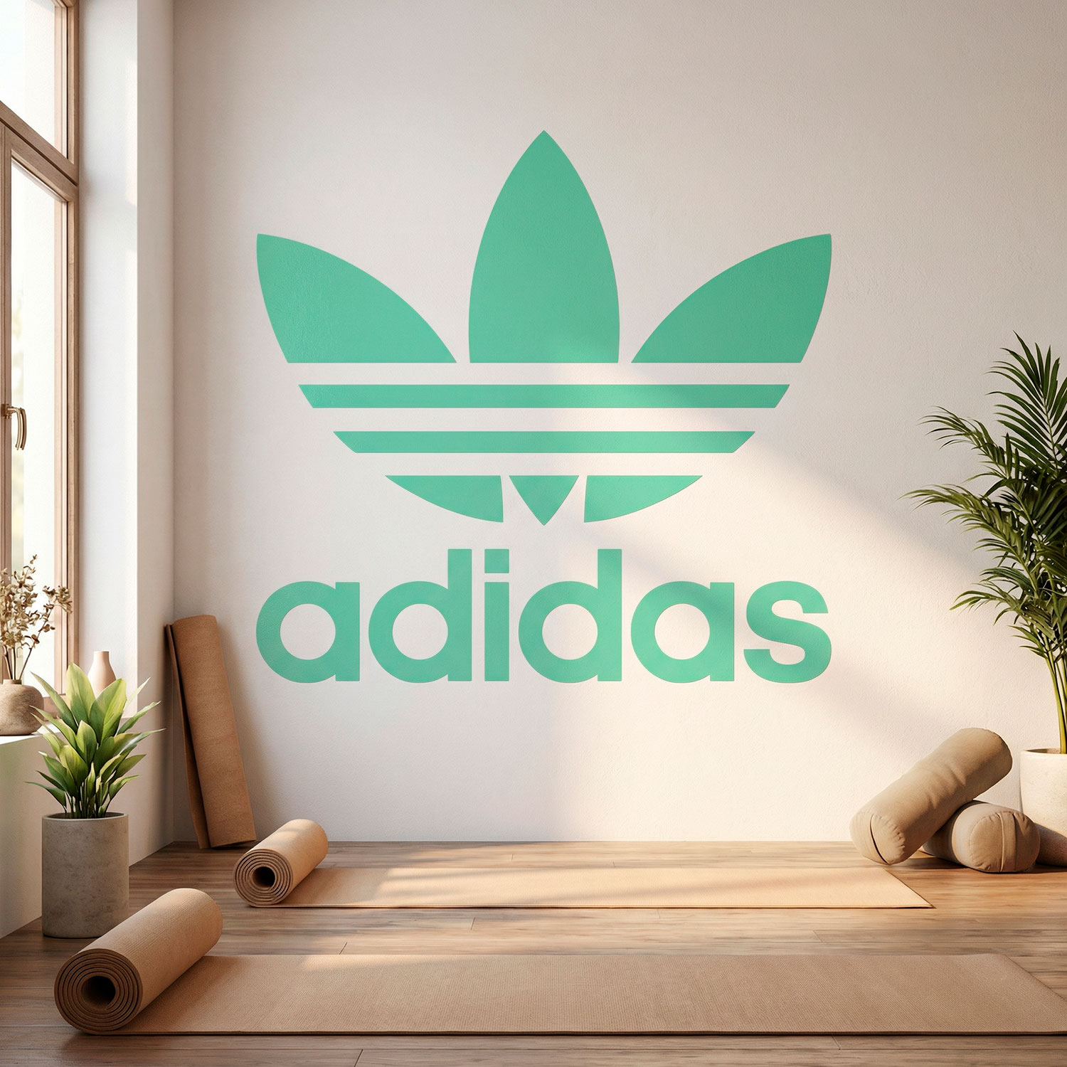 Wandtattoos: Erstes Logo von Adidas