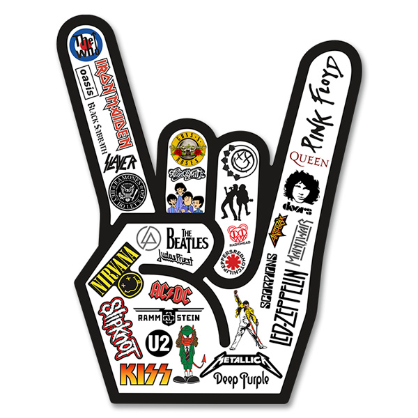 Wandtattoos: Rock