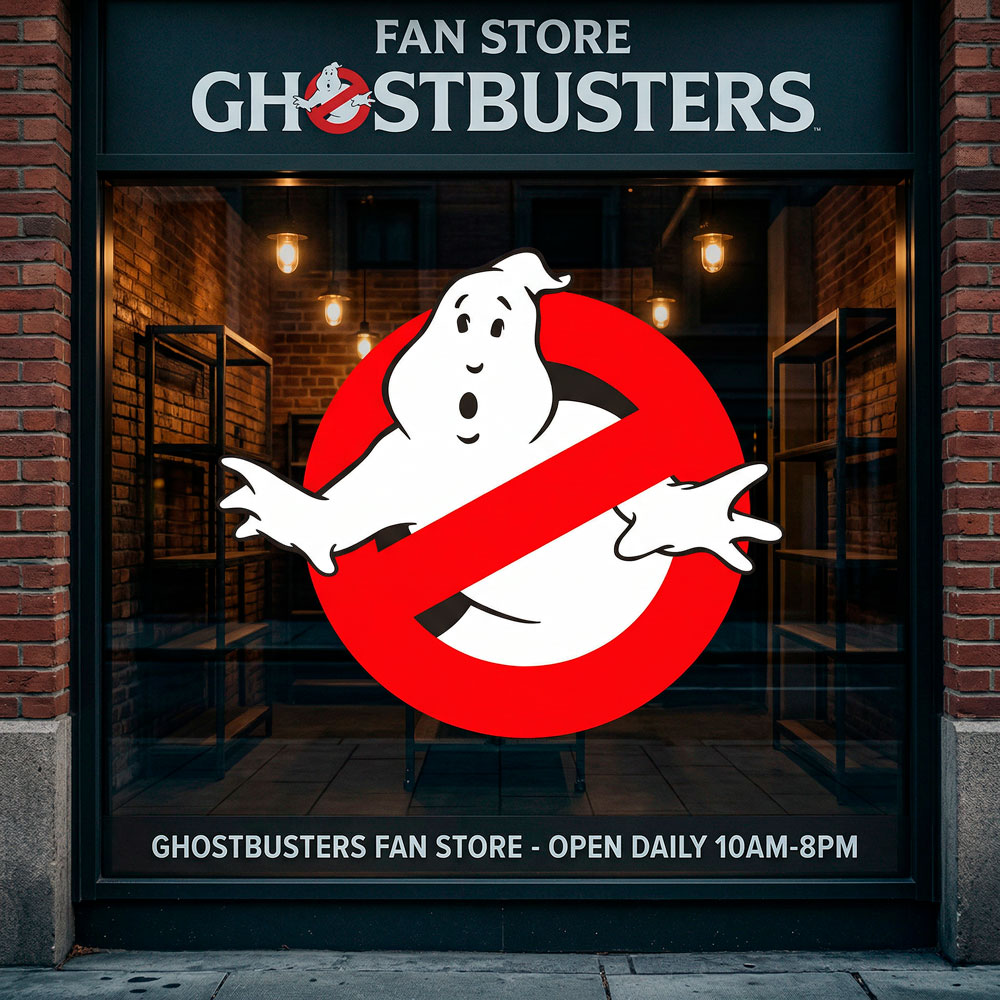 Wandtattoos: Cazafantasmas Bigger