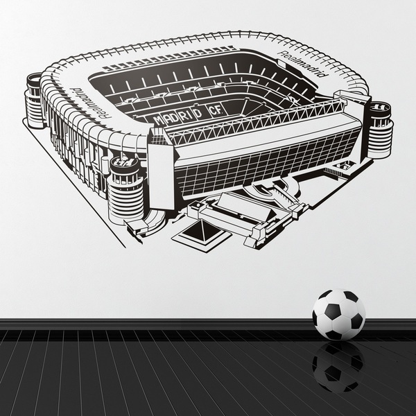 Wandtattoos: Santiago Bernabéu Stadion