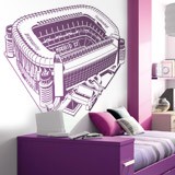 Wandtattoos: Santiago Bernabéu Stadion 4