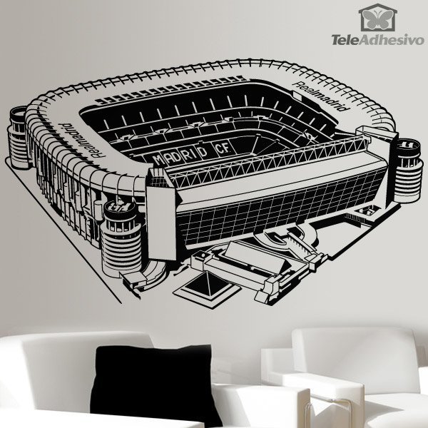 Wandtattoos: Santiago Bernabéu Stadion