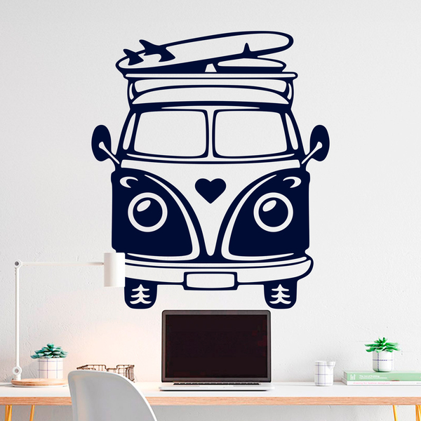 Surfbus mit Surfbrett 2