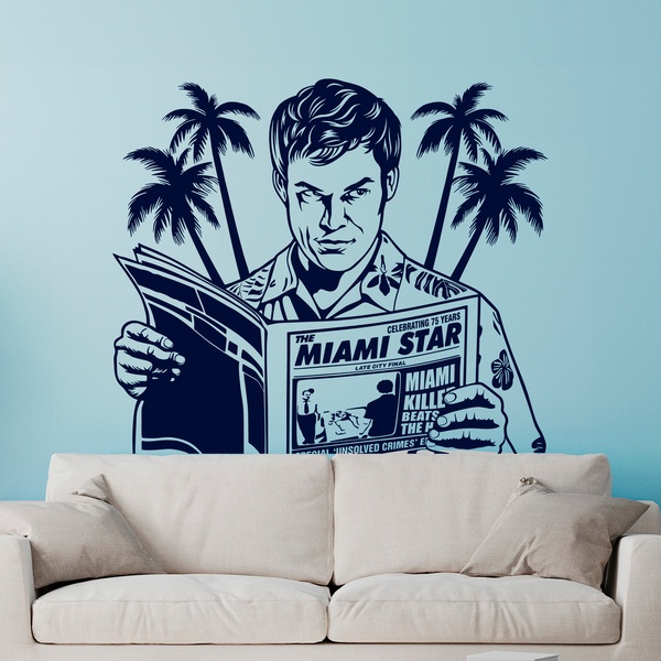 Wandtattoos: Dexter Morgan