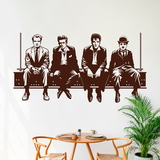 Wandtattoos: Brando - James - Elvis - Chaplin 2