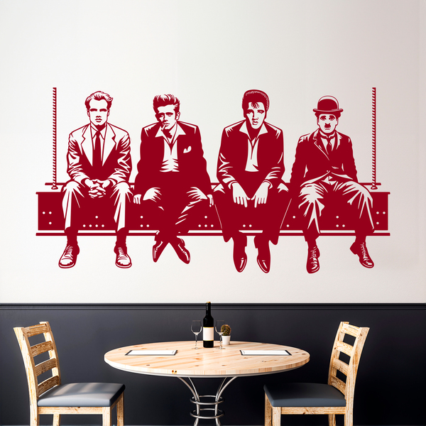 Brando, James Dean, Elvis, Chaplin 4