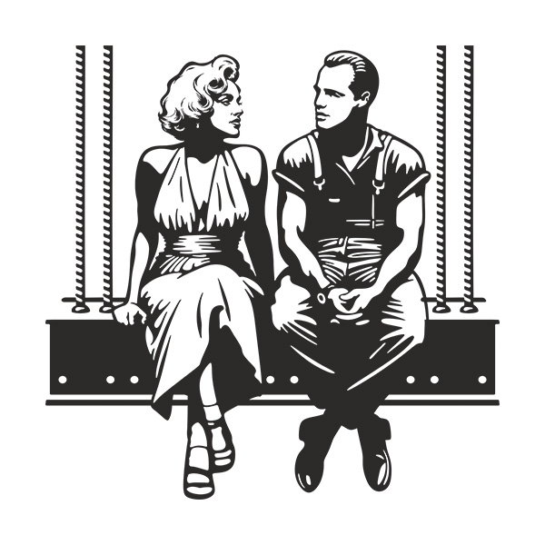 Wandtattoos: Marilyn - Brandon