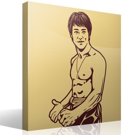 Wandtattoos: Bruce Lee