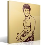 Wandtattoos: Bruce Lee 2