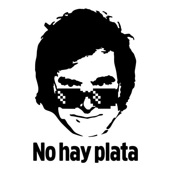 Wandtattoos: Javier Miley no hay plata