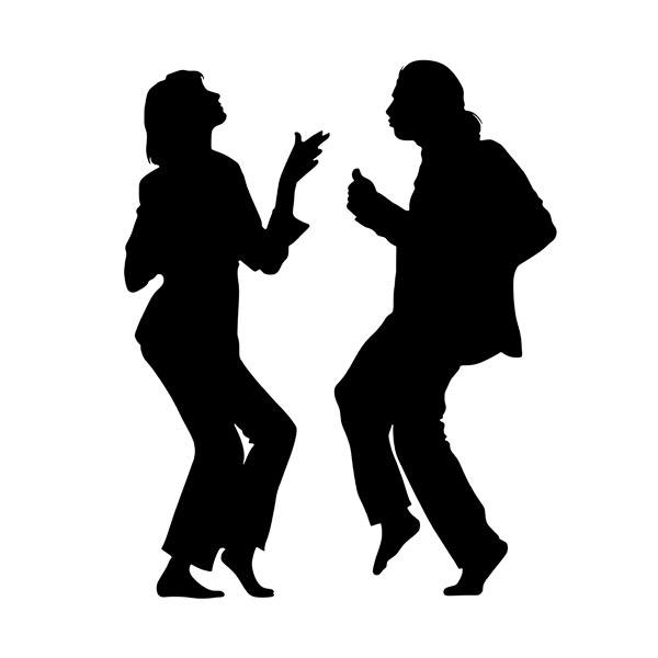 Wandtattoos: Tanz Pulp Fiction Mia und Vincent