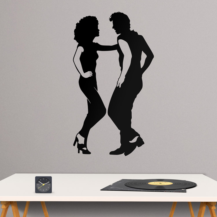 Wandtattoos: Tanz John Travolta & Olivia Newton-John