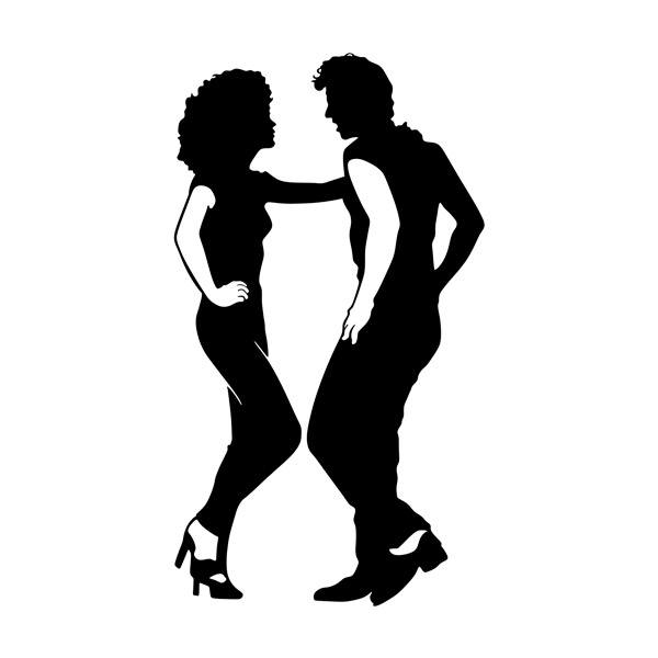 Wandtattoos: Tanz John Travolta & Olivia Newton-John
