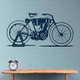 Wandtattoos: Altes Motorrad-Schema