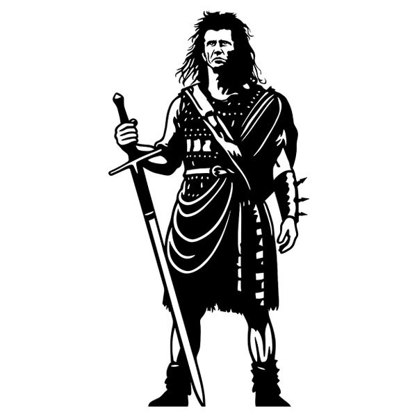 Wandtattoos: William Wallace Braveheart