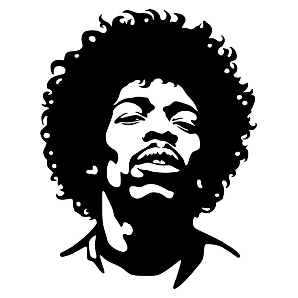 Wandtattoos: Jimi Hendrix Artist